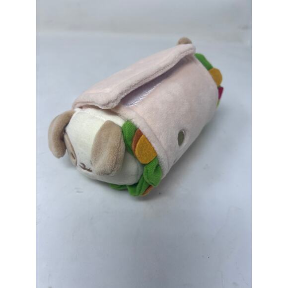 Anirollz Plush Lot of 3 Icee Kitty Cow Cat Burito Puppy Dog 6" Kawaii Coosy - Picture 4 of 8